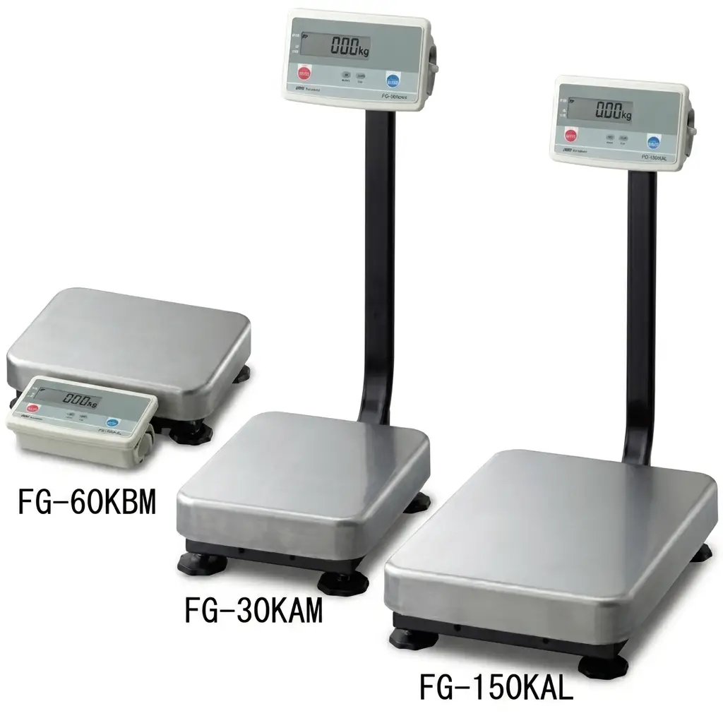 Industrial weighing scales — platform & bench