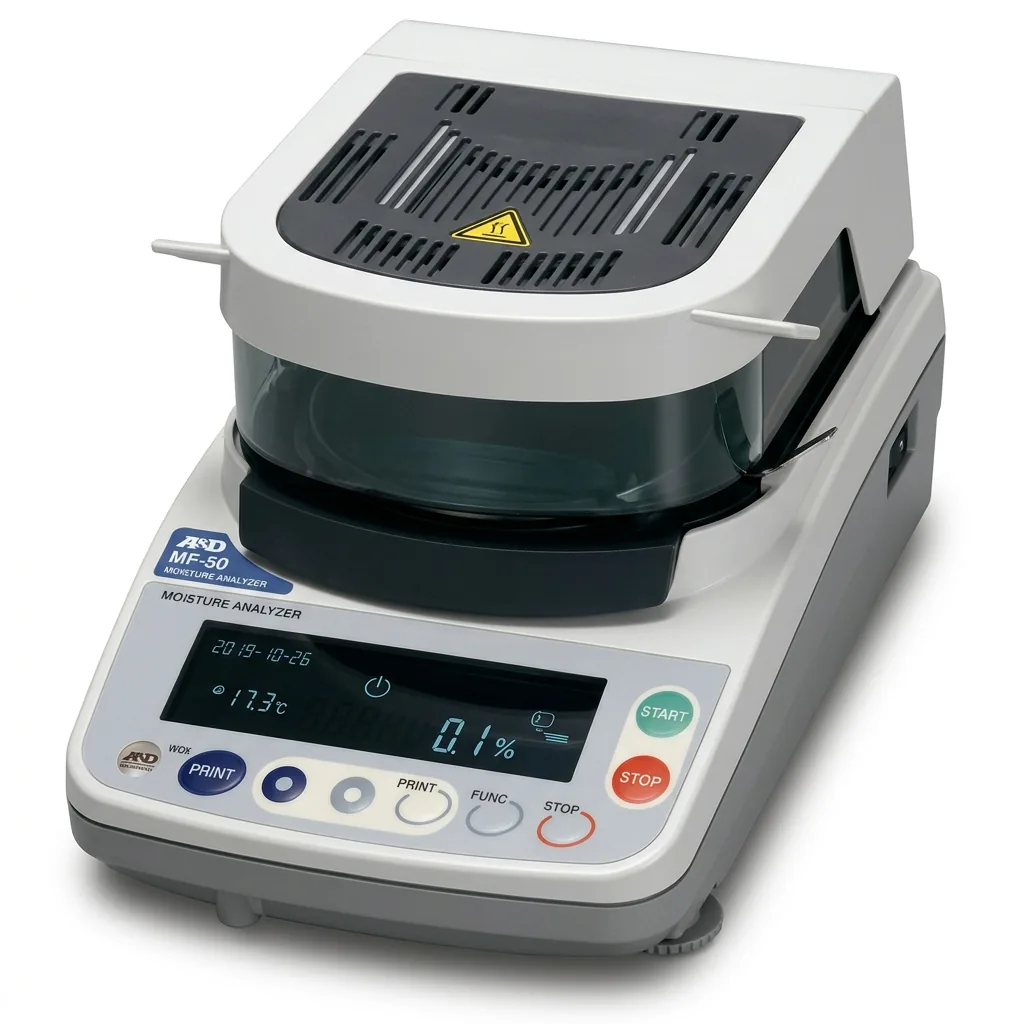 MS-70 / MX-50 / MF-50 / ML-50 (Moisture Analyzers) — A&D Moisture Analyzers